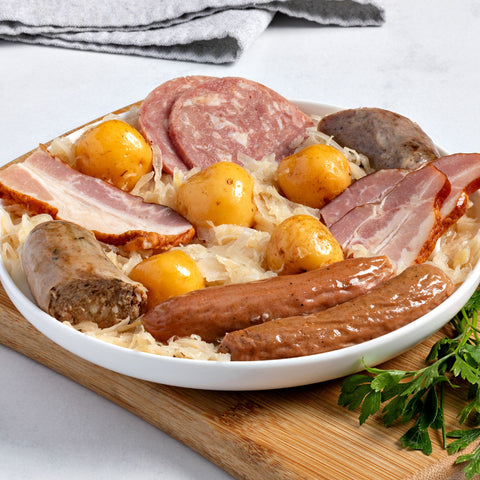 Choucroute Garnie Alsacienne (Alsatian Sauerkraut)