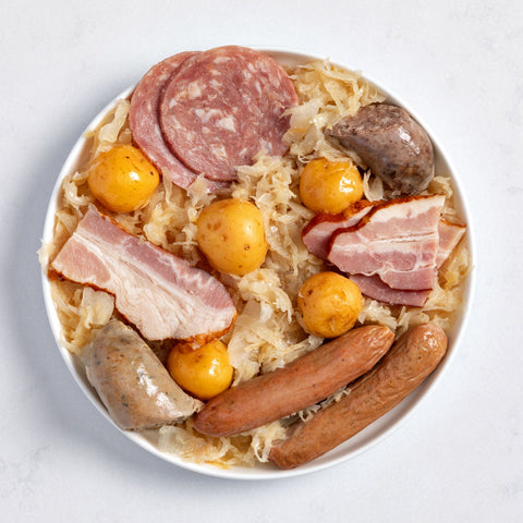 Choucroute Garnie Alsacienne (Alsatian Sauerkraut)