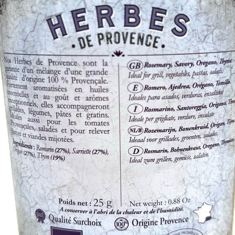 Herbs from Provence tin