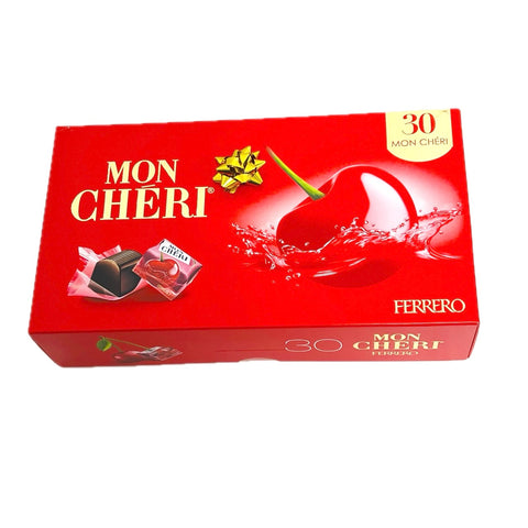 Mon Cheri Chocolate covered cherries, box of 30